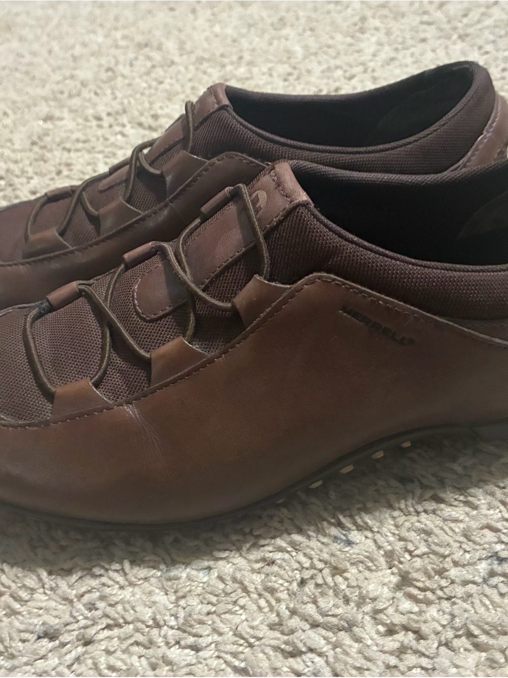 Merrell Women’s Brown Slip-On Athletic Casual Sneakers - Picture 4 of 8